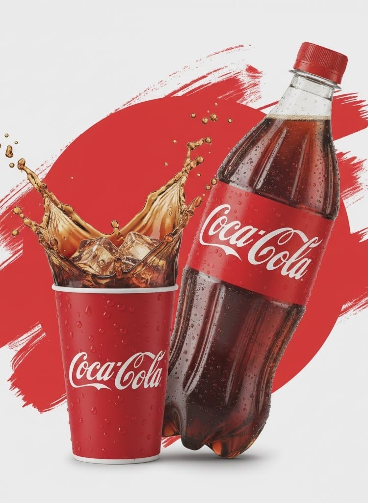Soda Coca Cola Original Taste Soft Drink PET Bottle - 950ml - Image 2